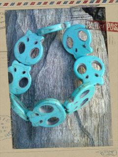 Flat Skull Bracelet