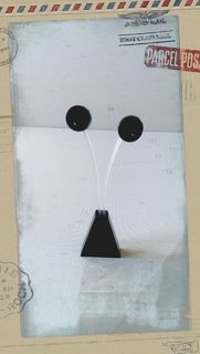 Small Black Earring Display