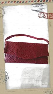 Ostrich Evening Bag