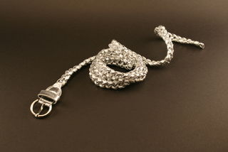 Plait Belt Silver