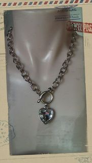 Small Crystal Heart Clear